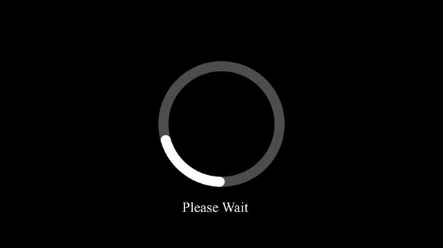 Privacy and data management UI showing erasing process status on black background , with video animation.