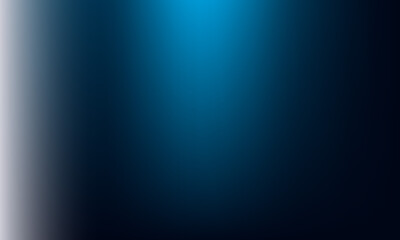 Fototapeta premium Gradient blue and white background with dark shadows