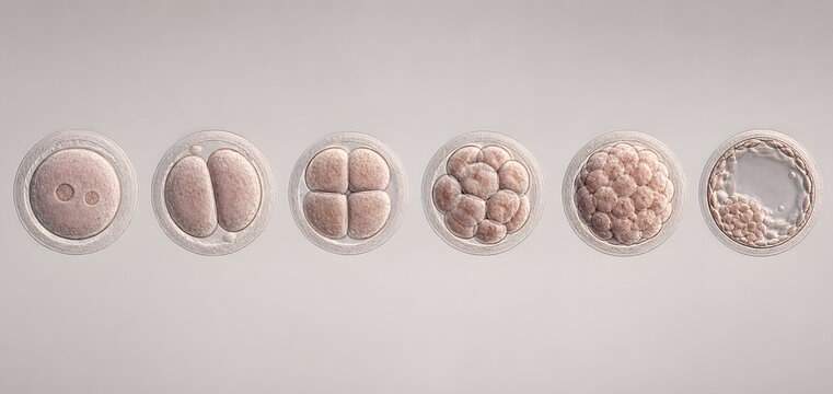 Embryo Development Stages From Zygote To Blastocyst
