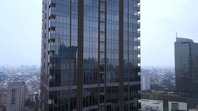 Java Jakarta Indonesia drone cityscape