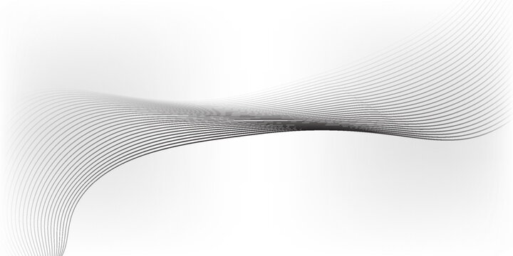 Abstract wave element for design. Digital frequency track equalizer. Stylized line art background. Vector illustration. good neutrak art