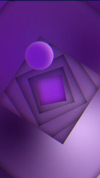 Glitch Tunnel Ball Logo Reveal &mdash; High Energy Geometric Motion Intro for Short-Form Video and Creator Content