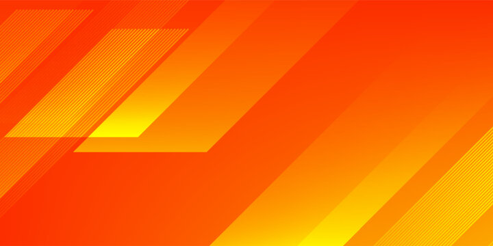 Abstract orange gradient pattern on geometric texture surface. Shiny vector illustration element for new tech book cover, web space layout, or banner art.