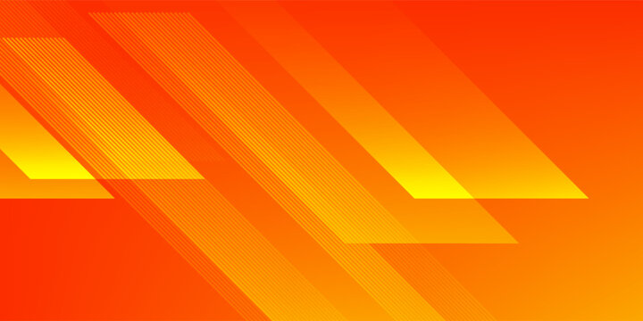 Abstract orange gradient pattern on geometric texture surface. Shiny vector illustration element for new tech book cover, web space layout, or banner art.