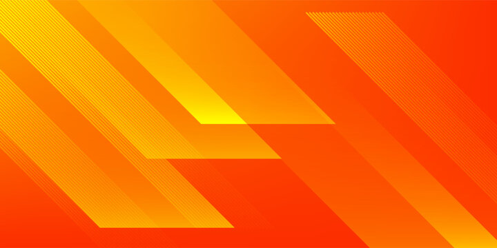 Abstract orange gradient pattern on geometric texture surface. Shiny vector illustration element for new tech book cover, web space layout, or banner art.