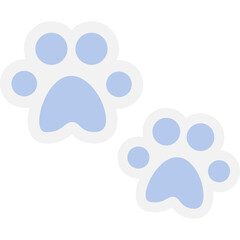 Cat Paw Sticker © farmstudios