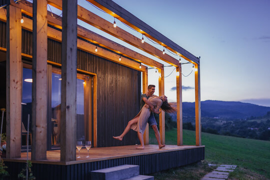 Romantic weekend away in small cottage in countryside.