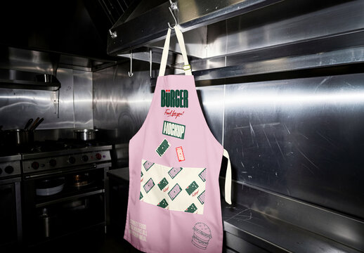 Hanging Apron Mockup