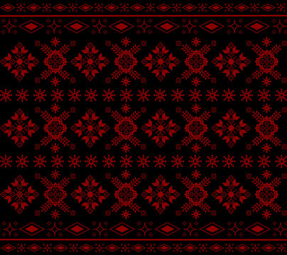 seamless pattern decoration element