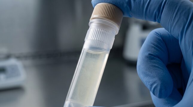 Macro Cryovial Rotation With Exosome Fluid in Clinical Handling