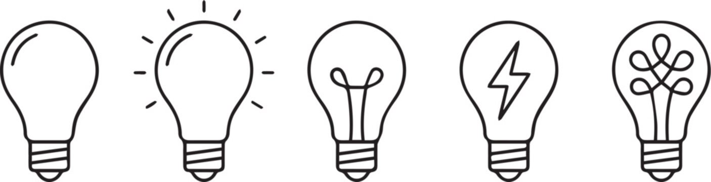 lightbulb icons
