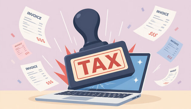illustration of the problem of tax bills that must be paid