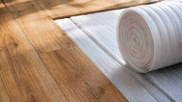 foam underlayment roll for laminate flooring installation