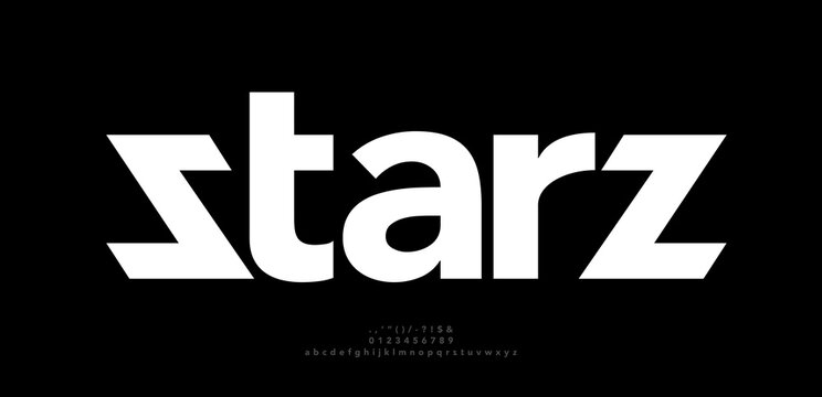 modern minimal logo alphabet bold font. Technology abstract technology scifi game futuristic typography sport, fashion, brand, creative logos fonts. vector illustration