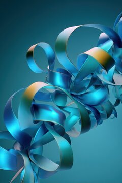 Molecular structure visualization: alpha helix paired with beta sheet in vivid gradients