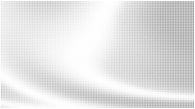 Abstract monochrome halftone pattern with varying dot sizes halftone abstract background