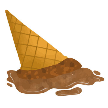 Dropped Ice Cream