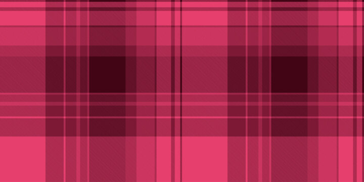 A tartan plaid pattern with Mexican textile character and red and dark tones. The seamless design has a classic woven look and creates a polished and versatile decorative fabric background.