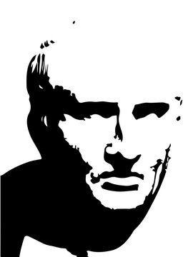 Vector-based portrait Cicero