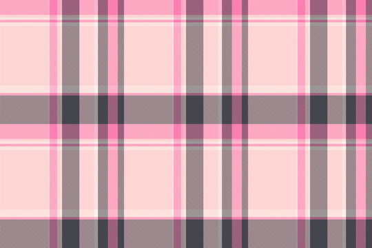 Modern tartan plaid design with a classic woven appearance and light and pastel tones. The seamless pattern recreates the look of woven fabric and works well as a decorative surface background.