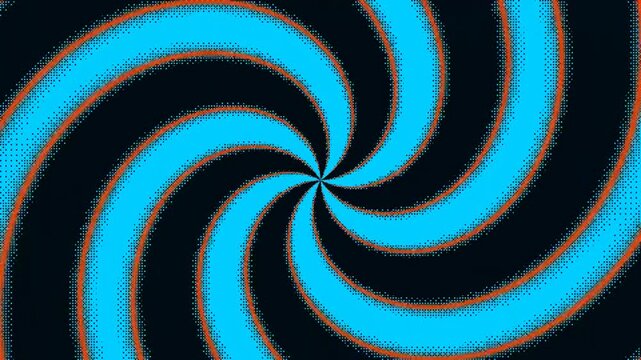 Dithered Swirl Abstract Background