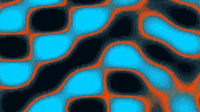 Liquid Wave Dithered Background