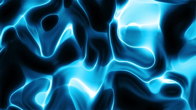 Liquid Chrome Waves with Seamless Metallic Motion Background Animation Showcasing Futuristic Innovation Luxury and Digital Fluidity. 4K Video
