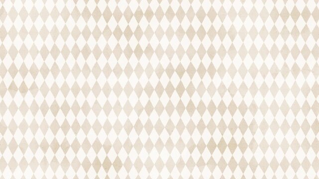 Analog style pale beige argyle check pattern background with fine pattern