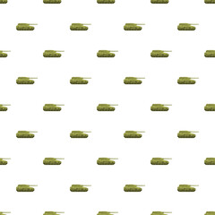 Naklejka premium Armored combat vehicles forming a repeating pattern on a white base