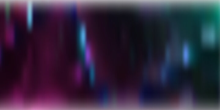 Radiant blend of purple, blue, and green glow