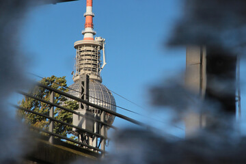 television antenna (fernsehturm) in berlin in germany  © frdric