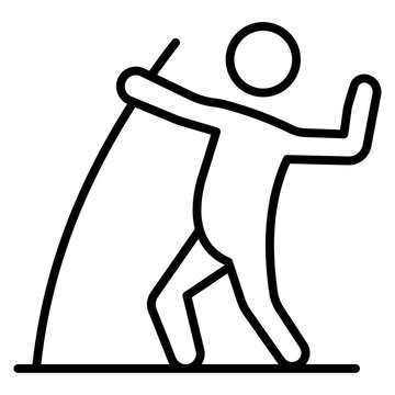 Pole Vault Icon