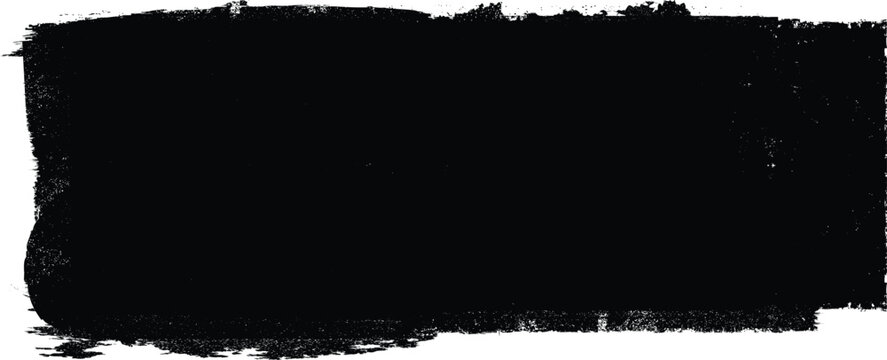 Grunge brush stroke banner with rough edges - abstract paint stroke for typography overlay. Bold brush stroke strip for web header or cover design. Textured element for design template , social media.