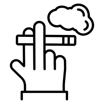 Secondhand Smoke Icon