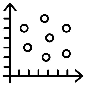 Scatter Plot Icon