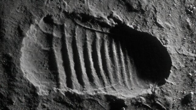 Fossilized trilobite impression in stone ancient life and geological history