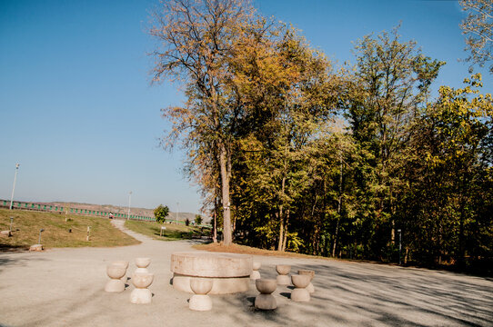 road in the park