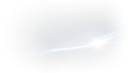 Glowing blue comet streak with cosmic light and space energy PNG © Антон Миргородський