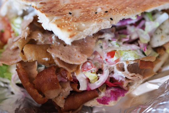 D&ouml;ner im Fladenbrot