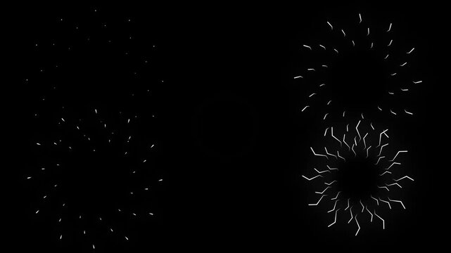 Burst Motion Graphics in After Effects pop up, line, shiny, blast. circle burst motion graphics. Circle burst animation with firework explosion glow line effect, cinematic black screen loop in 4K UHD