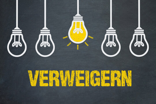 verweigern