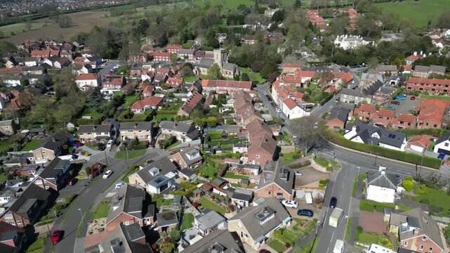 Aerial Video of Welton, east Riding of Yorkshire. Welton (or Welton with Melton) is a village and civil parish in the East Riding of Yorkshire, England. 
