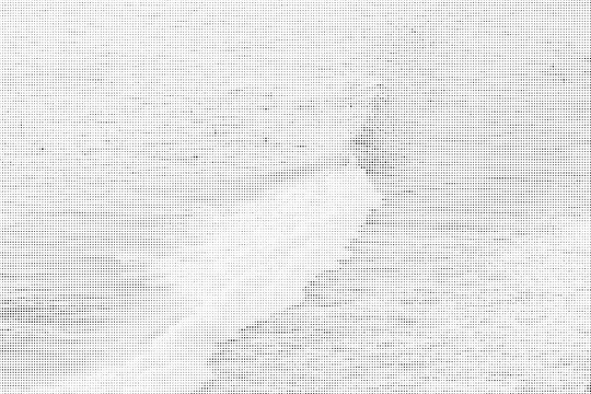 Abstract halftone pattern texture with black dots