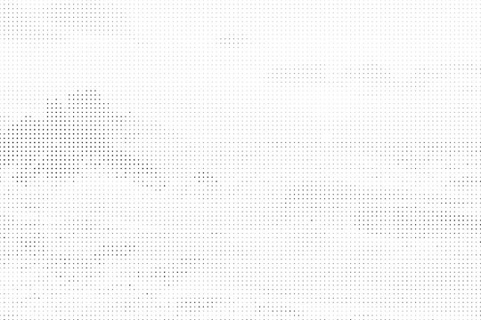 Black and white halftone dot pattern texture