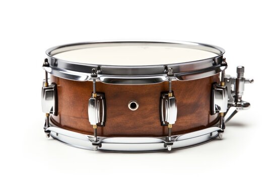 Snare Drum drums percussion white background.