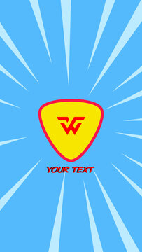 Comic Book Logo Reveal Vertical &ndash; Pop Art Superhero Badge Animation for Reels & Short-Form Video