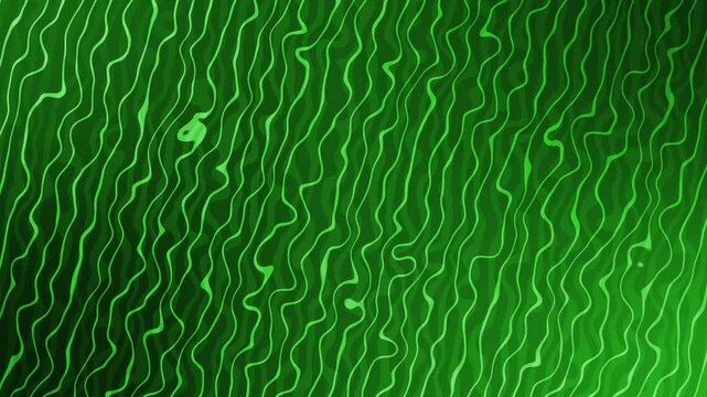 Abstract dark background with wavy lines forming organic ripple pattern animation