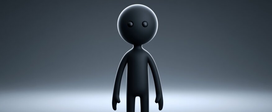 Isolated 3D Render of a Cartoon Foot Showing a Peace Sign for Agreement