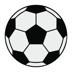 Fototapeta premium Soccer Ball Isolated on White Background