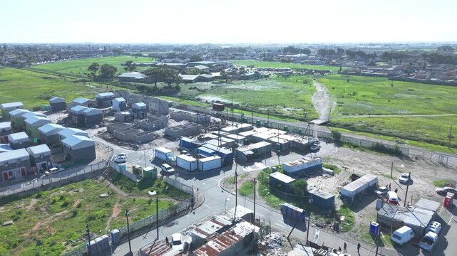 Township in Cape Town, South Africa
